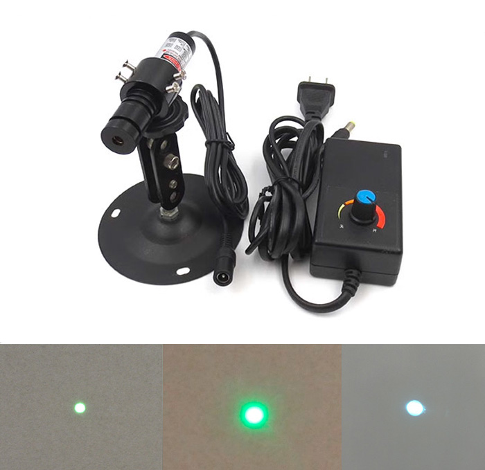 520nm 50~150mW Green Laser Module Dot Small Circular Collimated Parallel Light Source - Click Image to Close